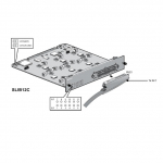 Интерфейсная плата 12-ти SLT портов с RJ-21 разъёмами (Champ коннекторами) MG-SLIB12C