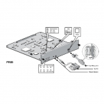Интерфейсная плата для 4 ISDN BRIs MG-BRIB4